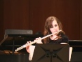 Flowing, from Copland's Duo for flute and piano