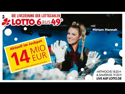 Ziehung der Lottozahlen vom 14.02.2026