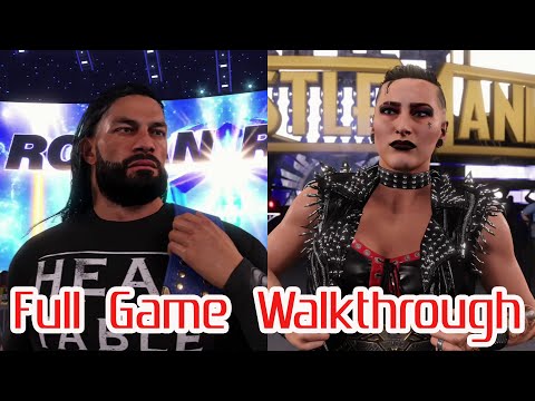 WWE 2K22 MyRise Full Gameplay No Commentary