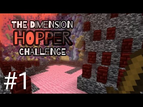 Nate Willis - Minecraft: The Dimension Hopper Challenge (Part 1) | A MADMAN'S CHALLENGE...