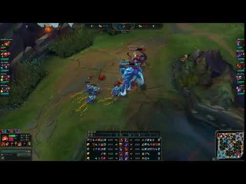 CuVee Gnar vs Cho Gath Carrot League of Legends Highlights part 7