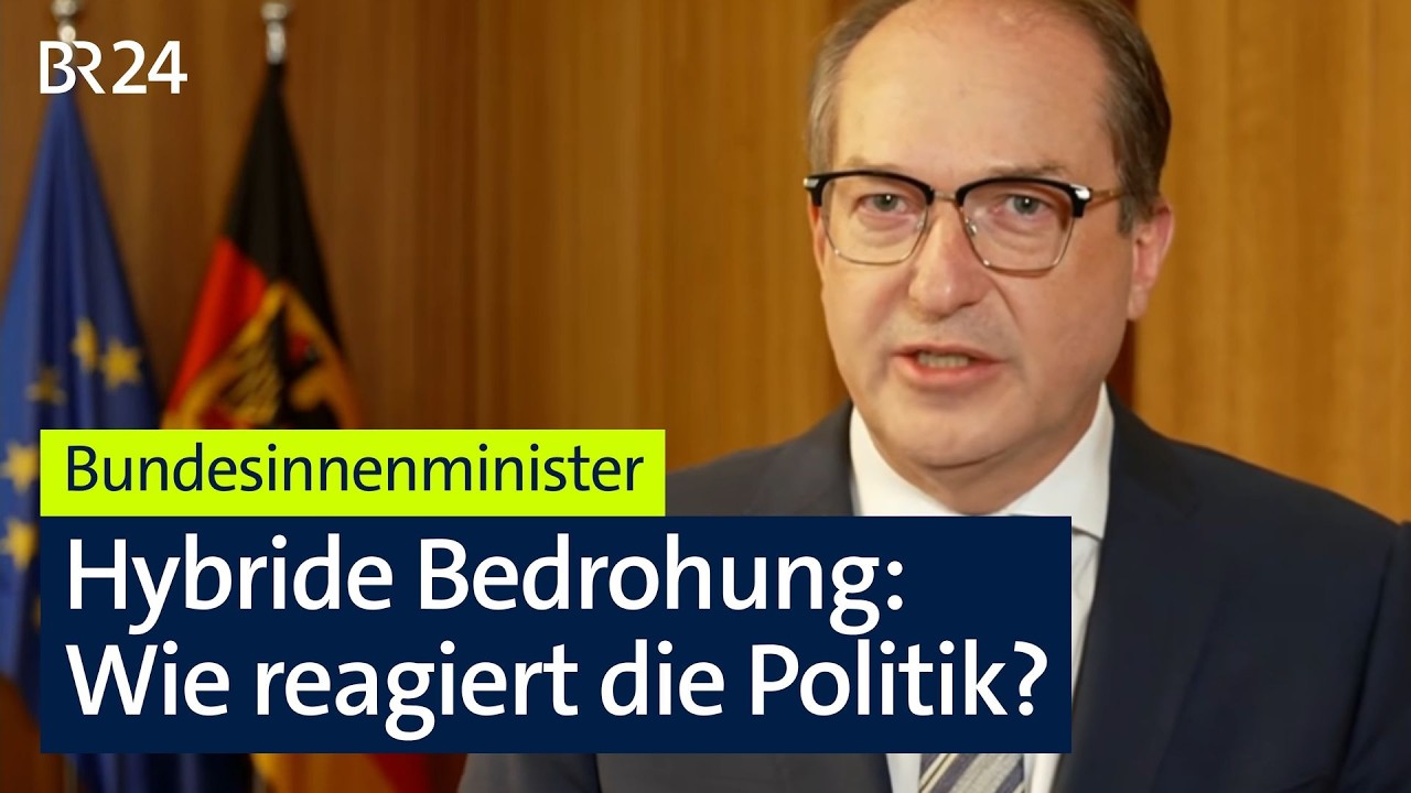 Bundesinnenminister Dobrindt (CSU) zur Sicherheitslage in Deutschland | Kontrovers | BR24