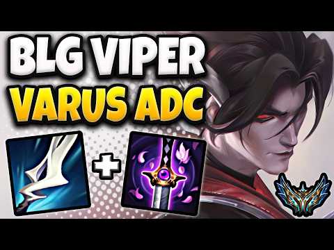 BLG Viper Varus vs Ezreal [ ADC ] Korea Challenger 1443 LP | Patch 26.4