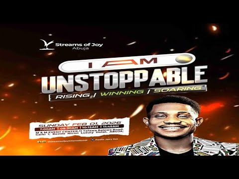 I AM UNSTOPPABLE - RISING, WINNING, SOARING! || SUNDAY SERVICE || 1ST FEBRUARY 2026