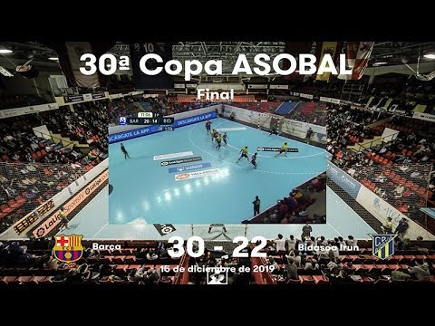 30 Copa ASOBAL: Barça - Bidaosa Irun 30-22