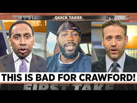 WBA STRIPS Terence Crawford! Stephen A. Smith & Max Kellerman FULL REACTION