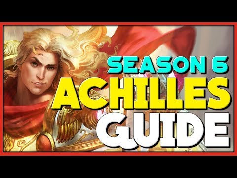 SMITE - The Complete Achilles Guide & Build for Season 6 | Solo and Jungle