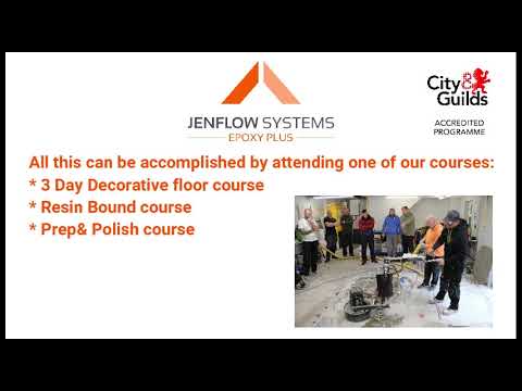 Achieve with Jenflow (Metallic Epoxy Resin Installations & Resin Training)