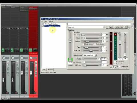Reaper: Setting up Auxiliary and Sub-Mix buses
