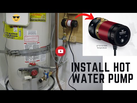 Installing a Grundfos Hot Water Recirculating Temperature Pump UP10 16