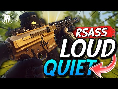 LOUD to QUIET RSASS Build - Perfect for Late Wipe - Escape From Tarkov