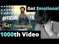 Annaatthe Trailer Reaction | 1000th Video ❤️🥲🎉💙| M.O.U | Mr Earphones BC_BotM