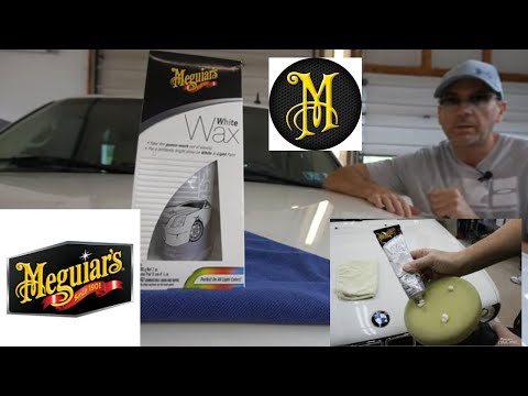 Meguiar's White Wax!! Let's Revisit This Oldie But Goodie!! Make Light Colored Cars POP!!