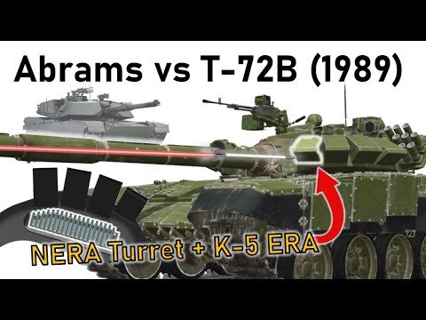 SILVER BULLET vs KONTAKT-5 ERA | Abrams vs T-72B '89 | M829A1 APFSDS Armour Penetration Simulation