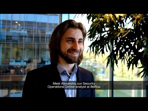 Meet Alexandre, our Security Operations Center analyst at Belfius