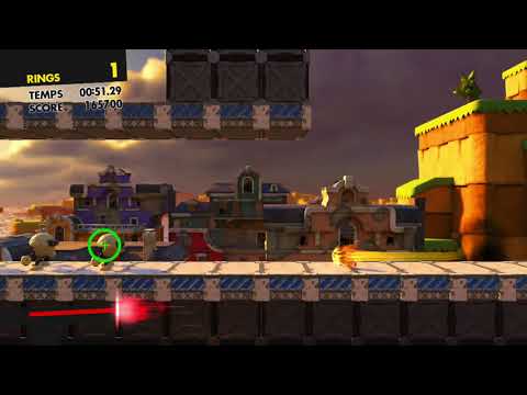 148   Walkthrough FR l Sonic Forces l Episode Shadow 1 Ring Lune Territoire Ennemi Rang S