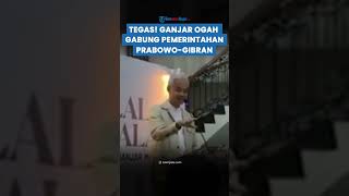 Tegas! Ganjar Ogah Gabung Pemerintahan Prabowo-Gibran, Kini Deklarasi Jadi Oposisi