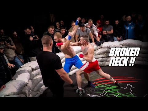 The MOST RAW BRUTAL Bare-Knuckle Russian Street Fights!! GODZILLA FIGHT CLUB