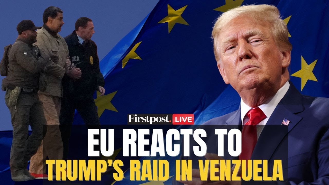 LIVE: EU Reacts To Trump’s Military Action in Venezuela | Maduro Appears In US Court | Firstpost