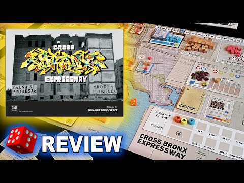 Cross Bronx Expressway REVIEW | Competitive Strategy Board Game