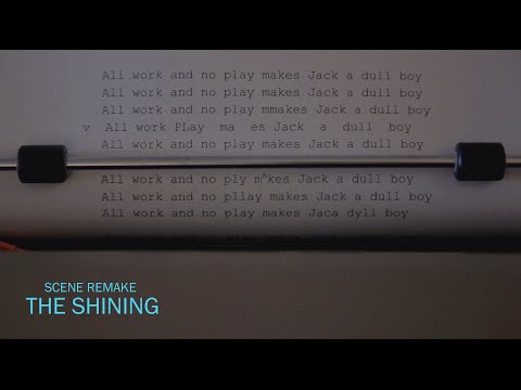 Monday Challenge: Scene Remake | The Shining