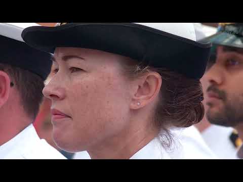 HMAS Brisbane Freedom of Entry parade
