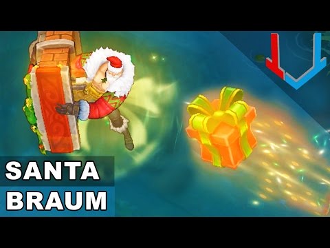 Santa Braum Skin Spotlight (League of Legends)