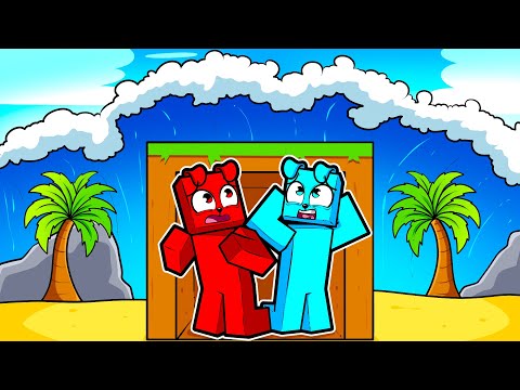 JAK ZBUDOWAĆ BUNKIER PRZED TSUNAMI w Minecraft?