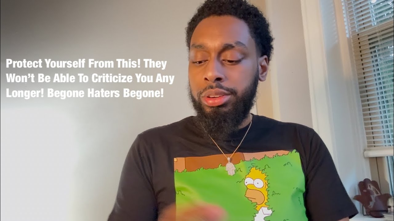 Protect Yourself From This! They Won’t Be Able To Criticize You Any Longer! Begone Haters Begone!