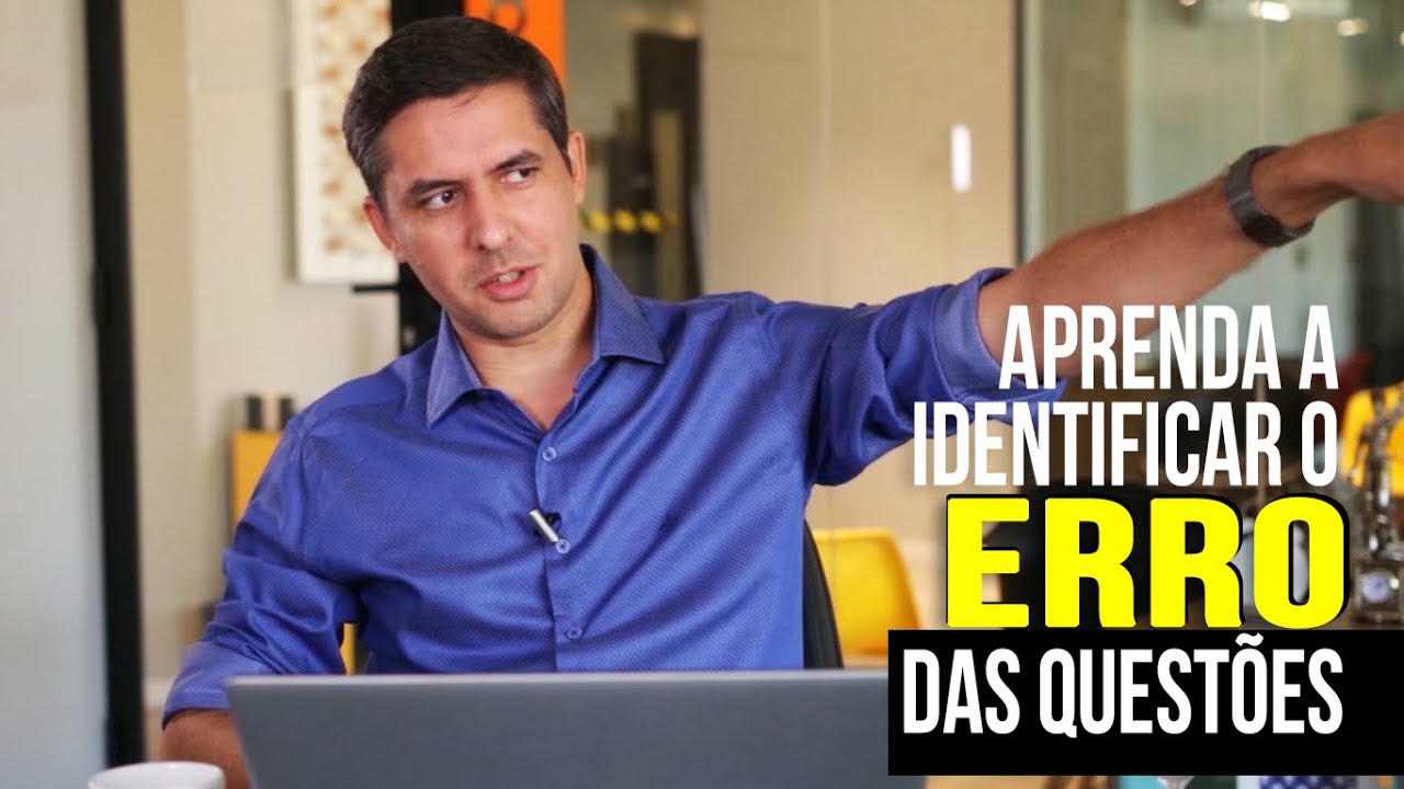Aprenda a identificar o erro das questões | Aragonê Fernandes