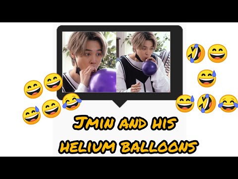 Jimin and his helium balloons 😅 ||Park Jimin ||  @Love you BTS