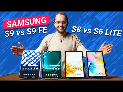 11" Samsung Vergleich: Galaxy Tab S9 FE vs S9 vs S8 vs S6 Lite