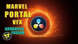 Marvel-Style Magic Portal in DaVinci Resolve | Advanced Fusion VFX
