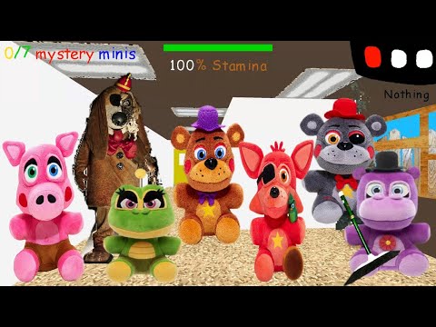 Andiematronic basics in pizza sim plushies - Baldi's Basics Mod