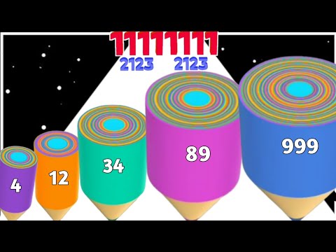 Wrapper Runner vs Number Merge Run - (Caryon Rush 3d) Noob vs Pro, ASMR Gameplay