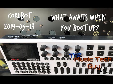 What awaits when you boot up the Isla Instruments KordBot