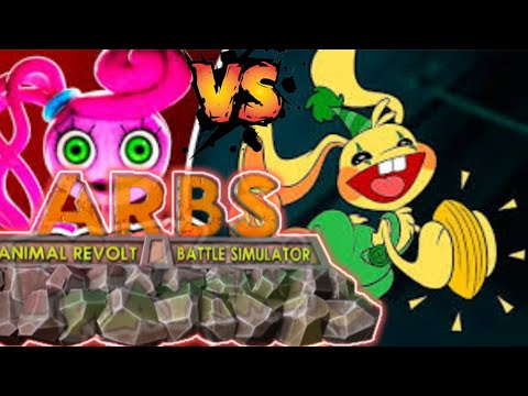 animal revolt battle simulator | arbs | Bunzo Bunny vs Mommy Long Legs