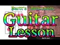 Bartt's Beginner Guitar Lesson No. 1