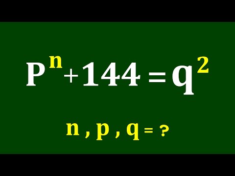 A Nice Algebra Problem | Math Olympiad | How to solve for n , p & q?