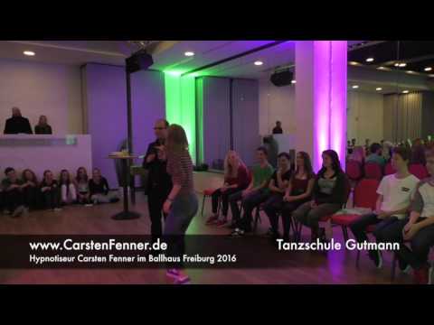 Showhypnose live, Carsten Fenner in der  Tanzschule Gutmann 2016