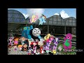 Thomas And His Special Friends Meet Barney The Dinosaur