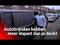 De brandstichting in hun busje en caravan ging Dennis niet in de koude kleren zitten.