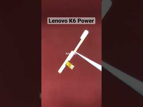 Lenovo K6 Power Volume And Power Button Flex