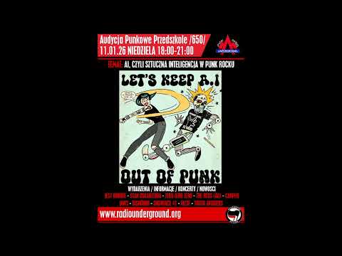 Audycja Punkowe Przedszkole (650) - AI, czyli Sztuczna Inteligencja w Punk Rocku.