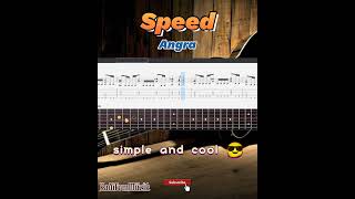 Best part of Angra-Speed Easy Electric Guitar Tutorial Tabs