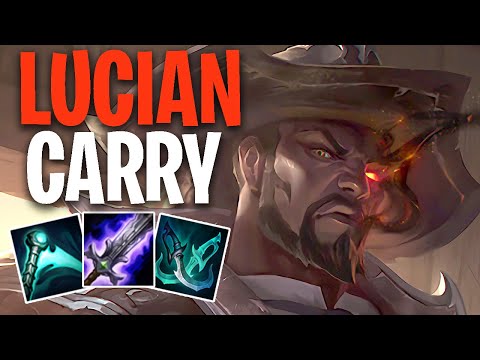 LUCIAN VS ZED | LUCIAN MID GAMEPLAY | Patch 10.15