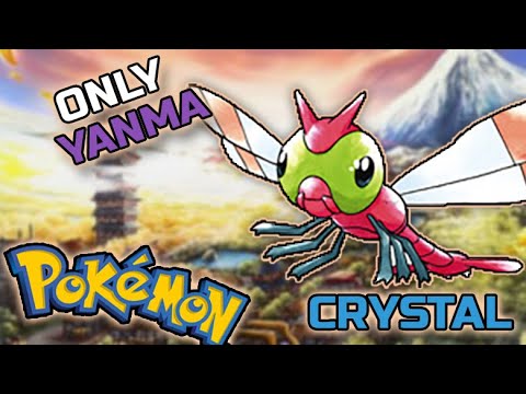 I Beat Pokemon CRYSTAL with Only One YANMA
