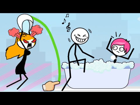 Draw Fly (WEEGOON) Gameplay Walkthrough - All Levels 81-110 - Funny Stickman Brain Puzzle Game