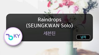 Download lagu Raindrops (SEUNGKWAN Solo) - 세븐틴 (KY.50030) / KY KARAOKE mp3