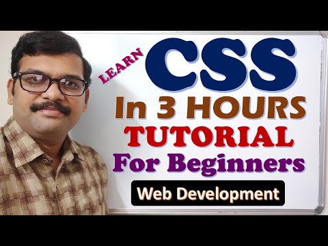 Learn CSS with practical explanation in 3 Hours | Cascading Style Sheets Made Easy | Web Development